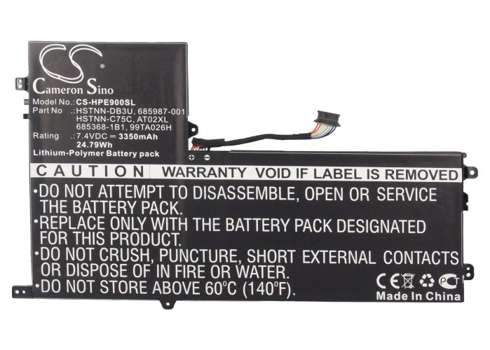 HP AT02025XL D3H85UT D7X24PA ElitePad 900 ElitePad 900 G1 Tablet Replacement Battery-5