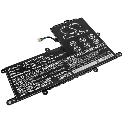 HP Chromebook 11A Chromebook 11A-NA Replacement Battery-main