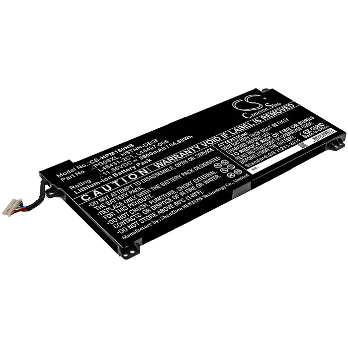 HP Omen 15-DH0000NA Omen 15-DH0000NX Omen 15-DH000 Replacement Battery-main