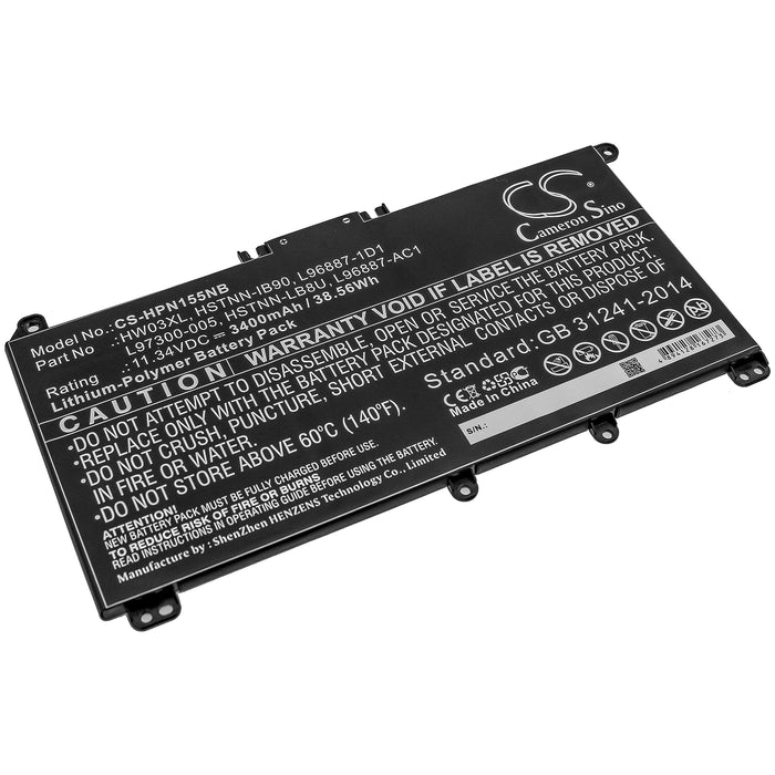 HP Pavilion 15 15-EG0000 Pavilion 15 EG0073CL Replacement Battery-main