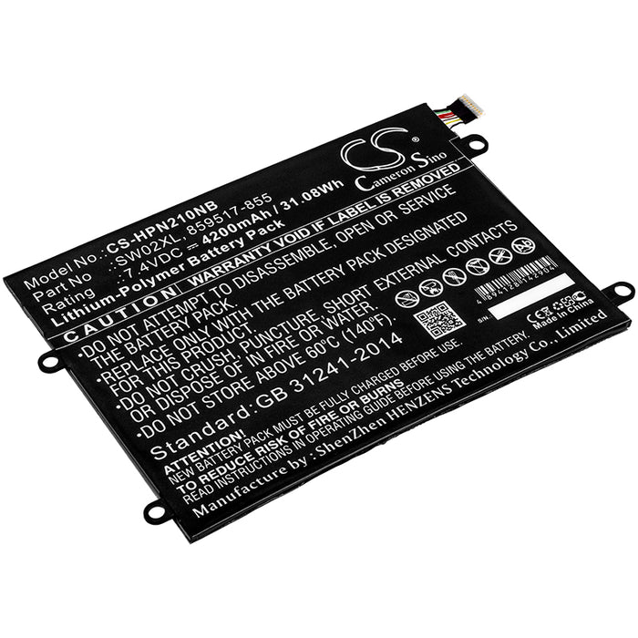 HP 10-P018WM Notebook x2 Notebook X2 10-P010CA Not Replacement Battery-main