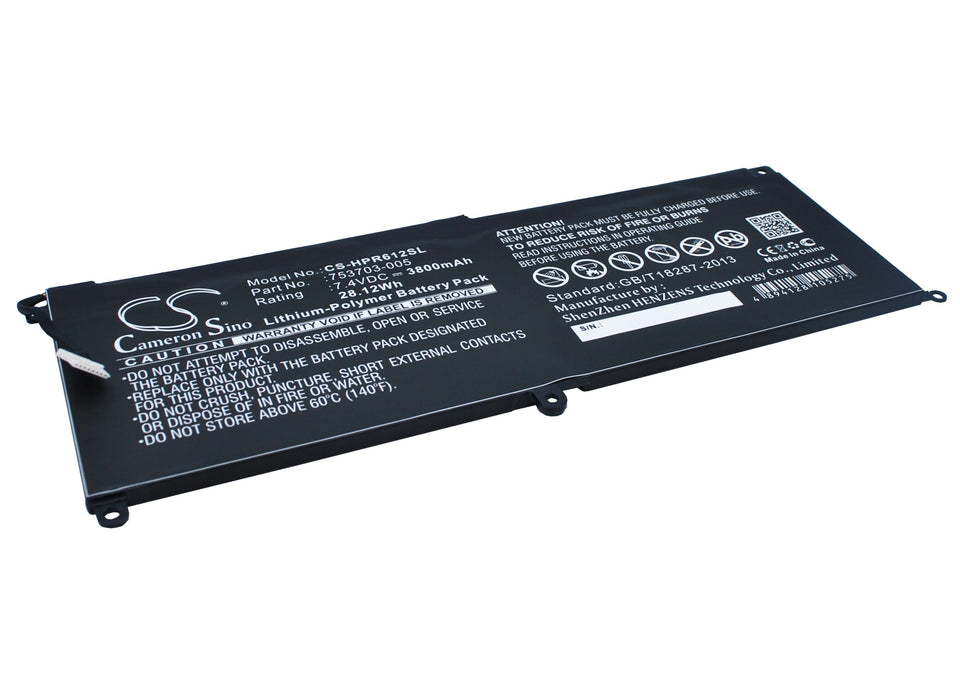 HP Pro x2 612 G1 Tablet Replacement Battery-2