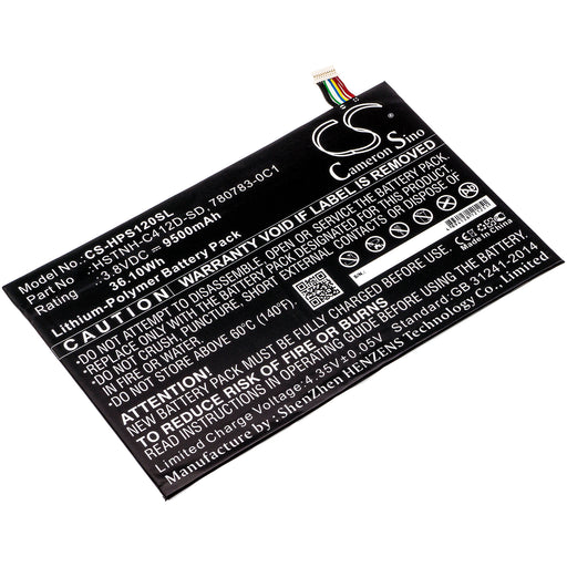 HP K7X87AA K7X87AA#ABA K7X88AA Pro Slate 12 QC8074 Replacement Battery-main