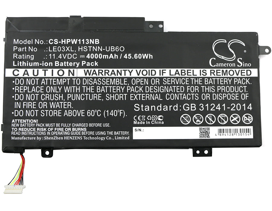 HP Envy x360 15t-w100 Envy x360 15-w000na Envy x360 15-w000ng Envy x360 15-w000ur Envy x360 15-w001nk Envy x36 Laptop and Notebook Replacement Battery-3