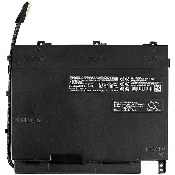 HP 17-204TX 17t-w200 1DE64PA 1DE65PA 8J10PA Omen 17 OMEN 17T-W100 Omen 17-w100 Omen 17-W100NC Omen 17-W100NF O Laptop and Notebook Replacement Battery-3