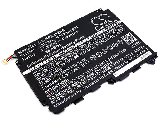 HP Pavilion X2 - 12-B096MS Pavilion X2 12 Pavilion Replacement Battery-main