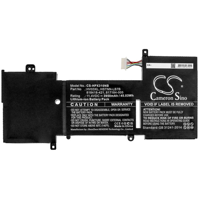 HP X360 310 G2 Laptop and Notebook Replacement Battery-3