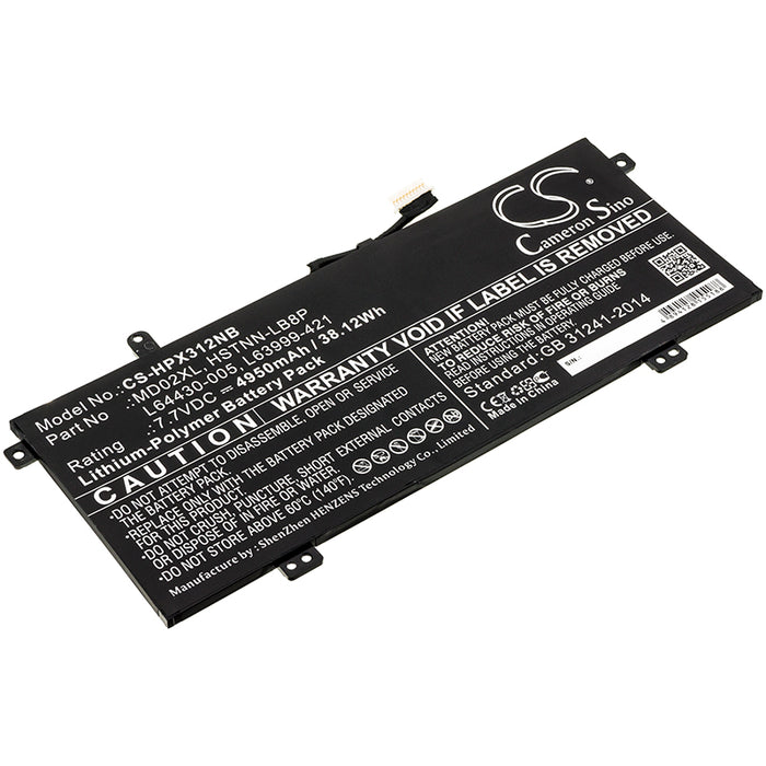 HP Chromebook X360 12B-CA0000NG Chromebook X360 12 Replacement Battery-main