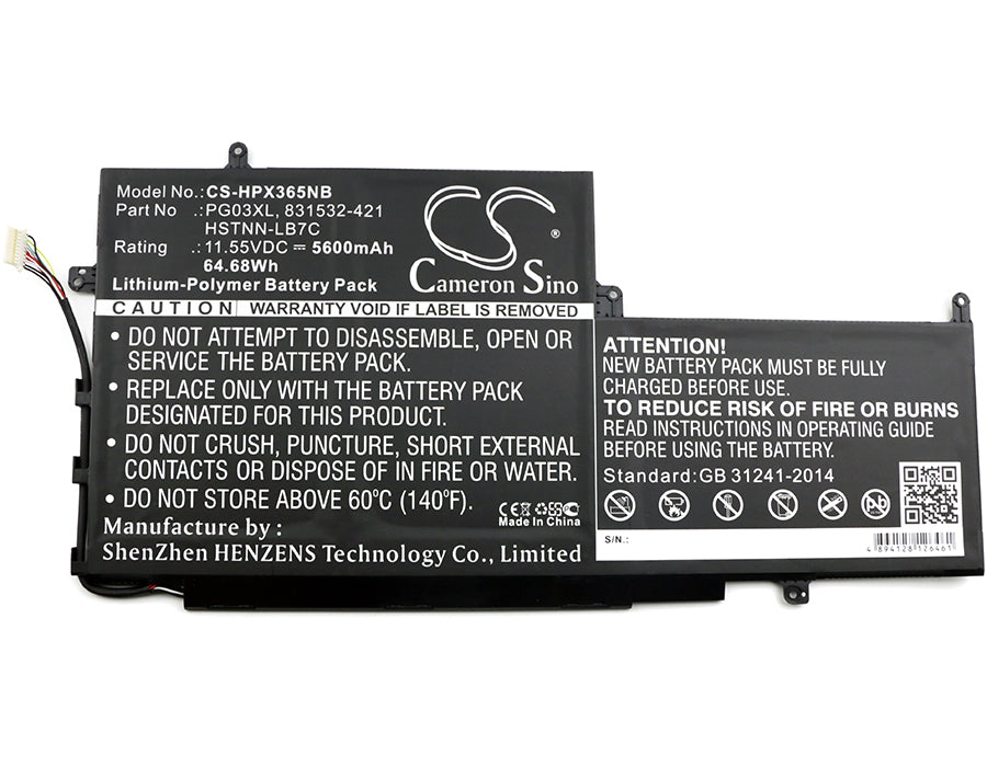 HP Gaming Pavilion 15-dk0001ne Gaming Pavilion 15-dk0003nq Gaming Pavilion 15-dk0005nj Gaming Pavilion 15-dk00 Laptop and Notebook Replacement Battery-3