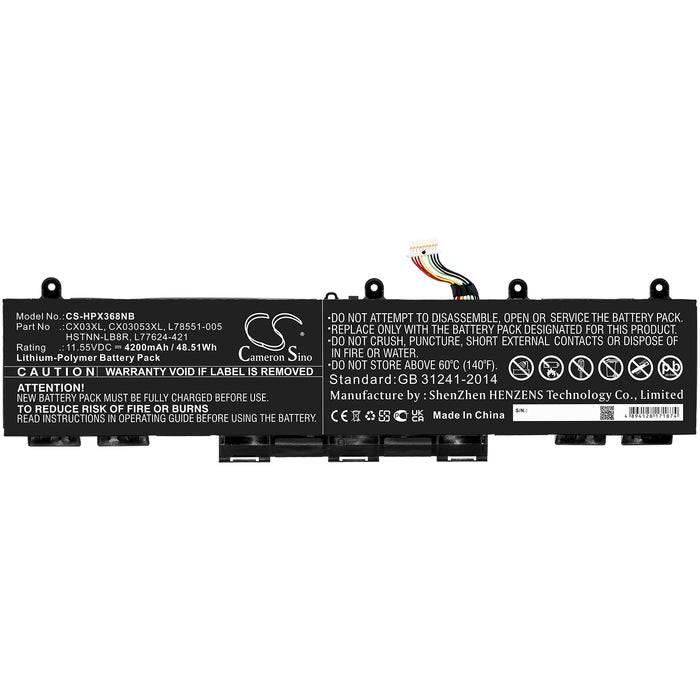 HP EliteBook 855 G7 EliteBook X360 830 G7 EliteBook X360 830 G8 Laptop and Notebook Replacement Battery-3