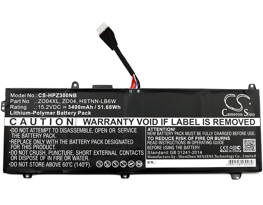 HP Zbook Studio G3 Laptop and Notebook Replacement Battery-3
