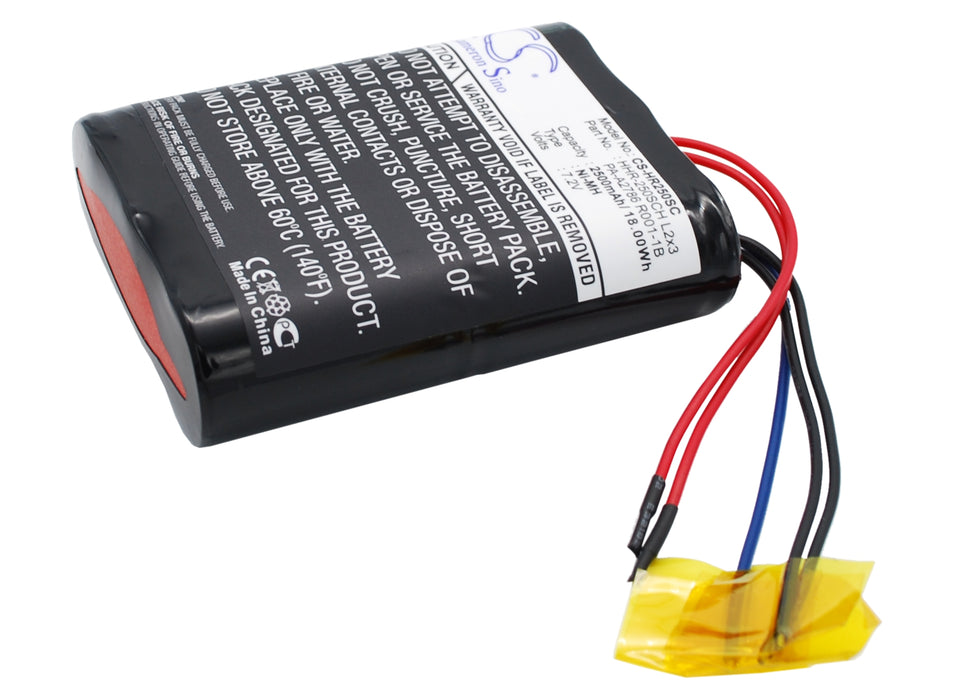 Panasonic HHR-250SCH L2x3 PA-A2786 R001-1B 2500mAh Vehicle Replacement Battery-3