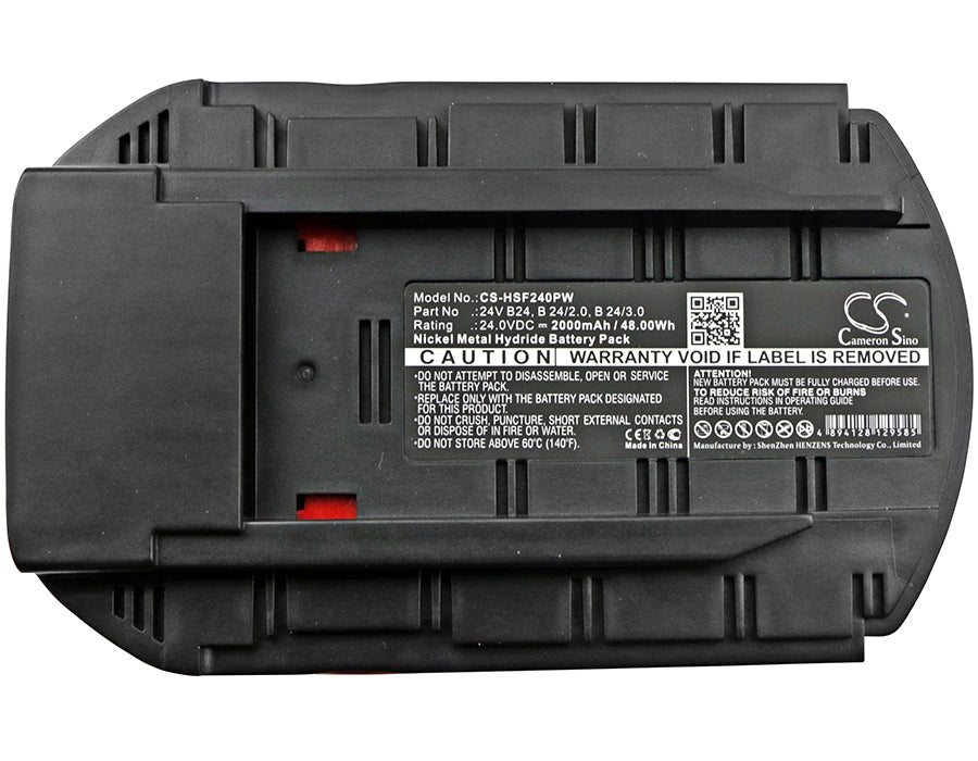 Hilti SFL 24 TE 2-A UH 240-A WSC 55-A24 WS 2000mAh Replacement Battery-3
