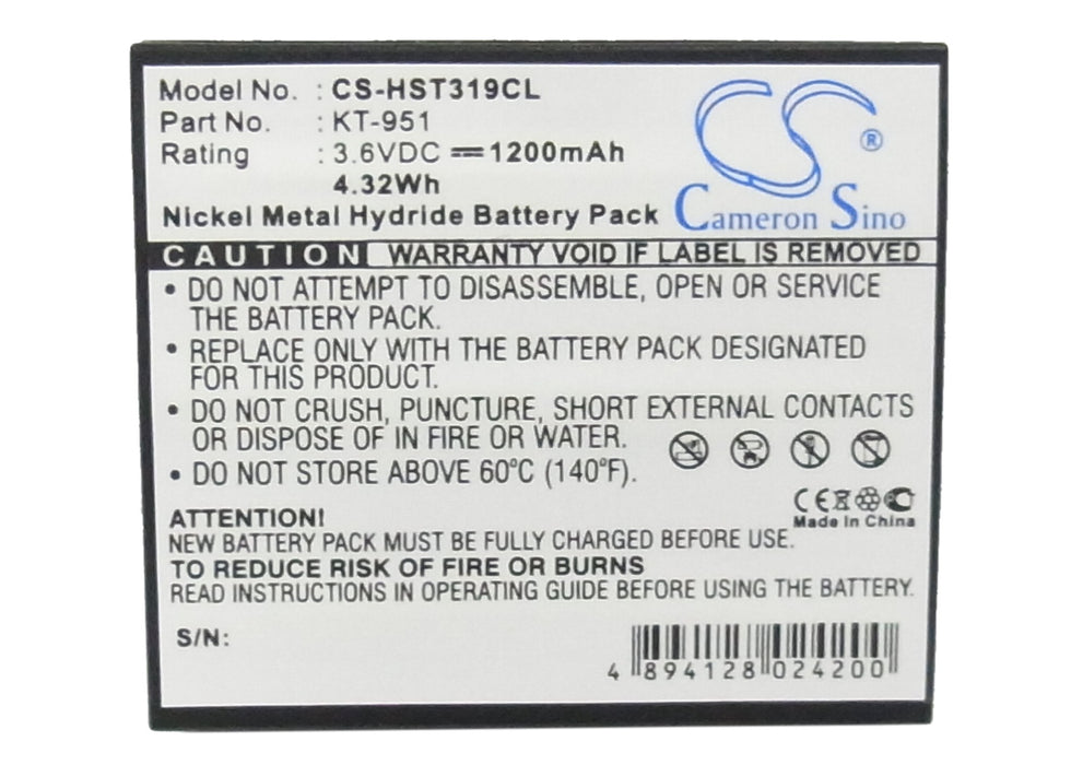 Europhone 56812 Cordless Phone Replacement Battery-5