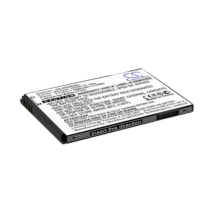 HTC A315C A6363 A6365 A6388 ADR6200 ADR622 1000mAh Replacement Battery-main