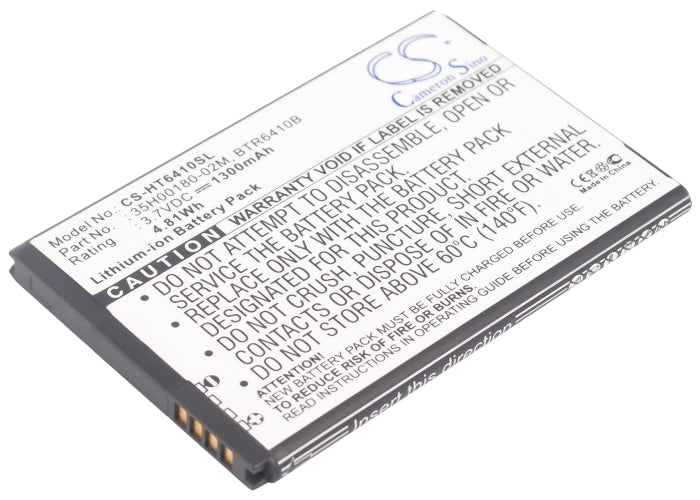 HTC ADR6410 ADR6410L ADR6410LVW Droid Incr 1300mAh Replacement Battery-main