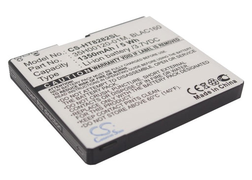 HTC BLAC100 Blackstone Blackstone 100 T8282 T8285  Replacement Battery-main