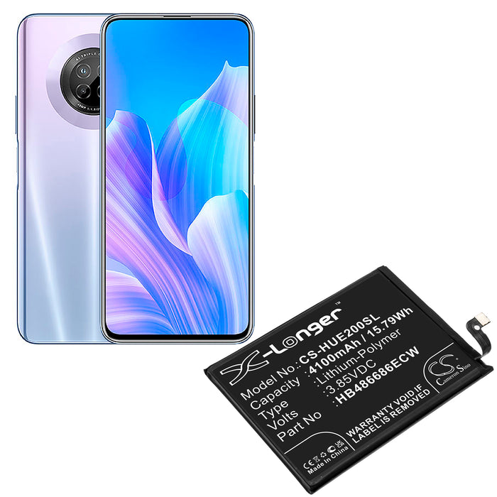 Huawei Changxiang 20 Plus Enjoy 20 Plus Enjoy 20 Plus 5G Standard Edit FRL-AN00a FRL-L22 FRL-L23 FRL-LX2 FRL- 4100mAh Mobile Phone Replacement Battery-5