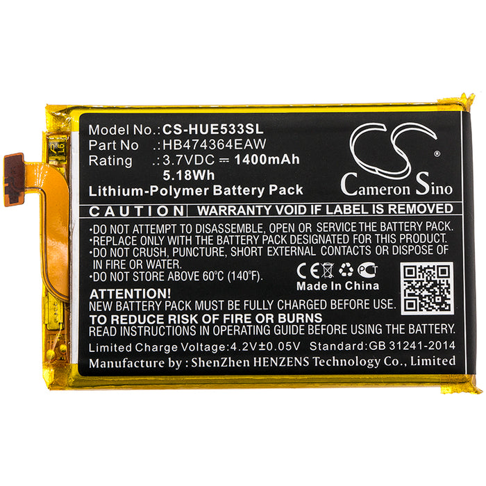 Huawei E5338 E5338-BK Hotspot Replacement Battery-3