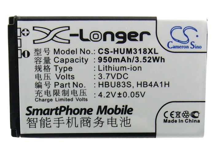 At&T GoPhone U2800A U2800A 950mAh Mobile Phone Replacement Battery-5