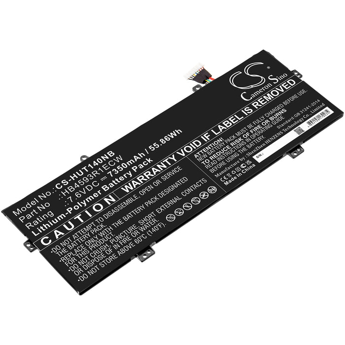 Huawei book X Pro i5-8250U 256GB book X Pro i5-825 Replacement Battery-main