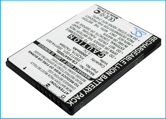 HP iPAQ HX4700 iPAQ HX4705 iPAQ HX4715 iPAQ HX4800 PDA Replacement Battery-2