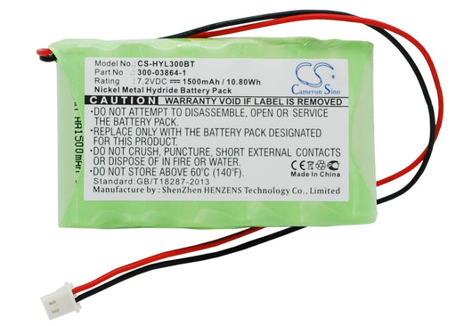 Ademco 300-03865 300-03866 55026089 781410403291 C Replacement Battery-main