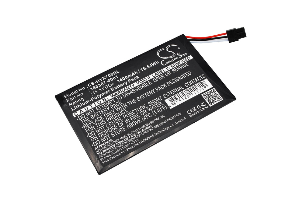 Honeywell TX700 TX800 Replacement Battery-main