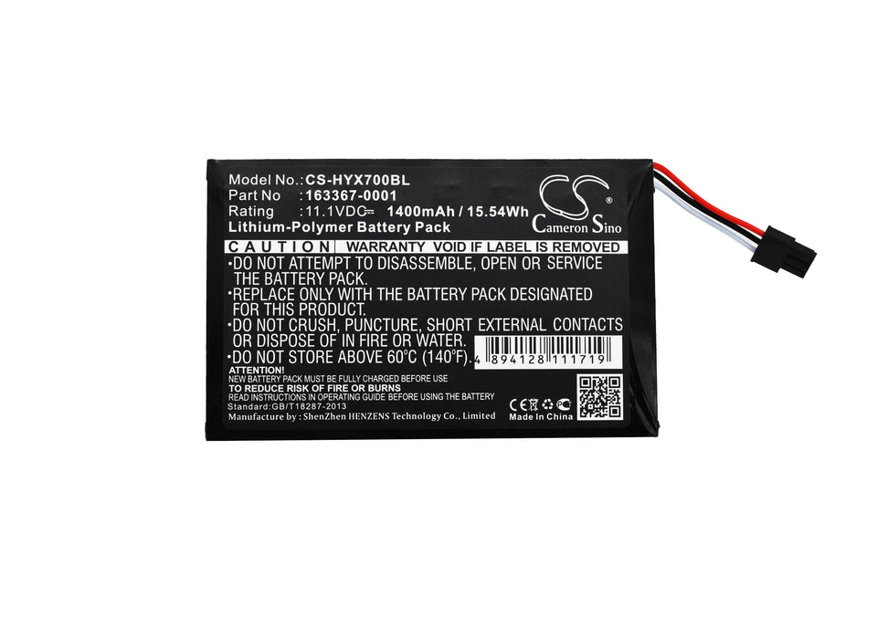 Honeywell TX700 TX800 Replacement Battery-5