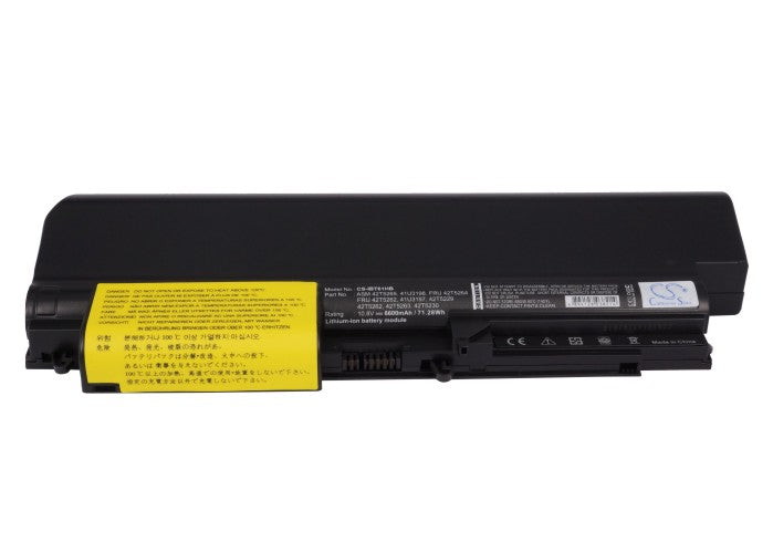 IBM Thinkpad R400 ThinkPad R400 7443 ThinkPad R61 7732 ThinkPad R61 7733 ThinkPad R61 7734 ThinkPad R6 6600mAh Laptop and Notebook Replacement Battery-5