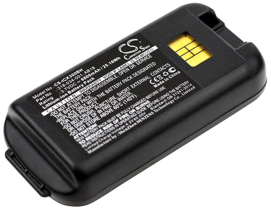 Intermec CK3 CK3A CK3C CK3C1 CK3N CK3N1 CK 6800mAh Replacement Battery-main