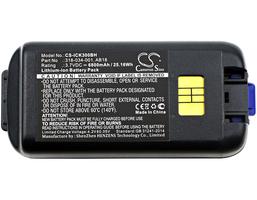 Intermec CK3 CK3A CK3C CK3C1 CK3N CK3N1 CK 6800mAh Replacement Battery-3