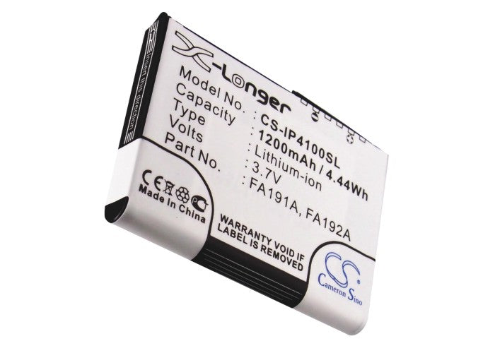 HP iPAQ h4100 iPAQ h4135 iPAQ h4150 iPAQ h4155 1200mAh PDA Replacement Battery-5