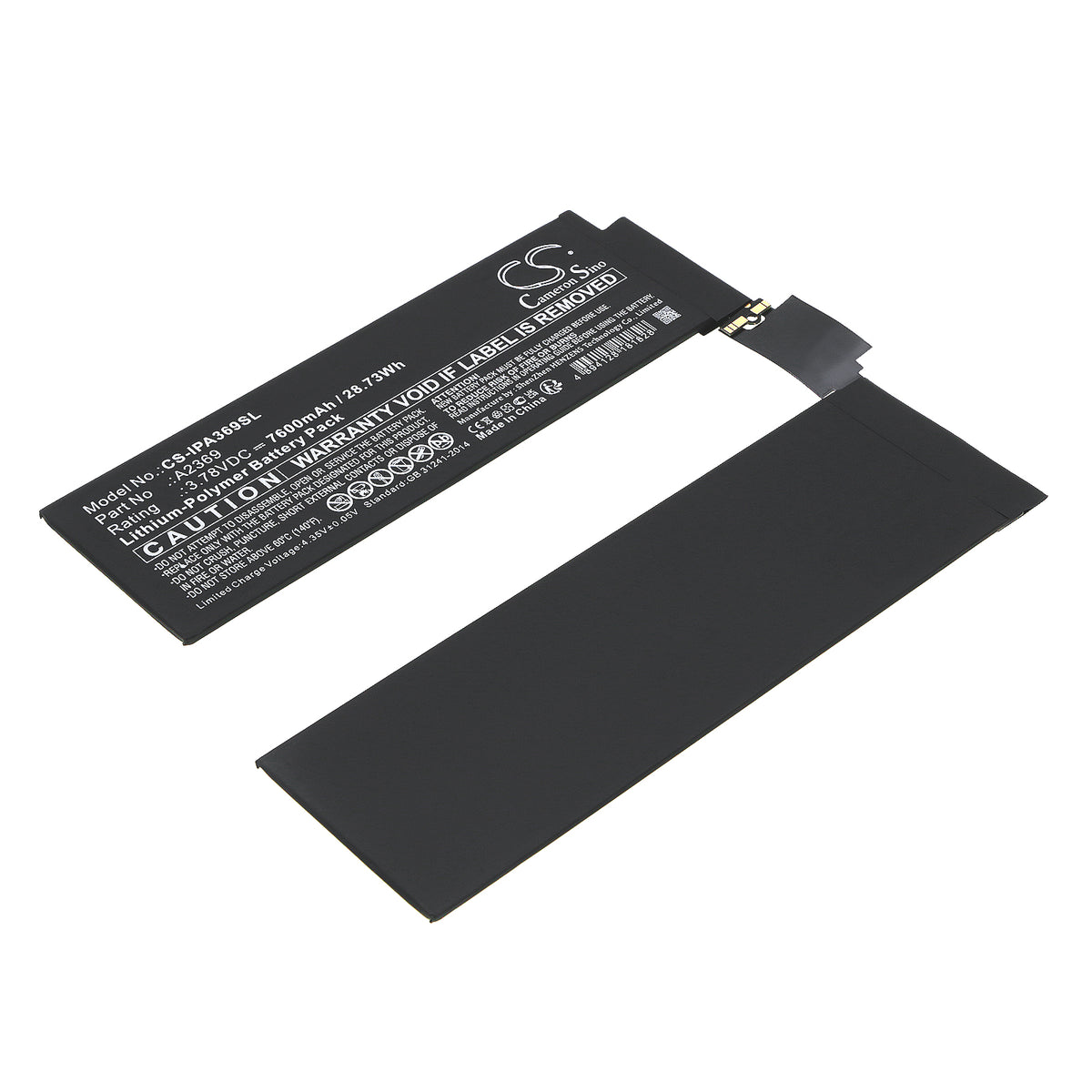 Replacement Battery Compatible with Apple 2761 2762 A2301 A2369