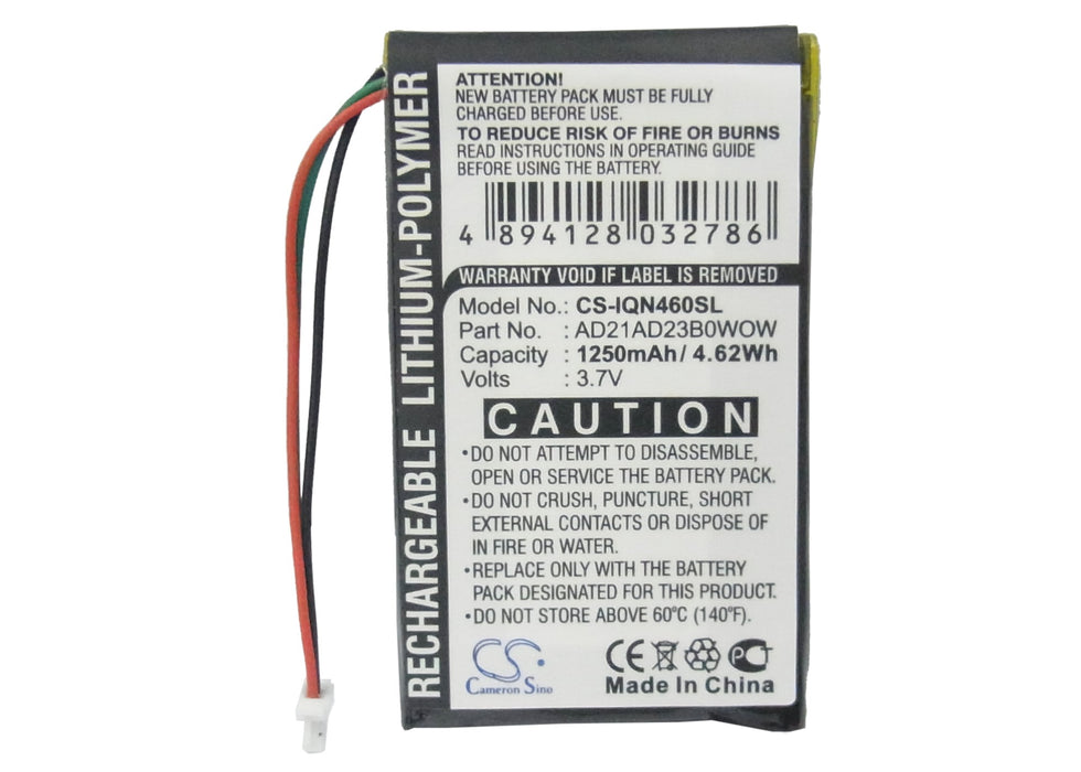 Garmin Nuvi 465 Nuvi 465LTM Nuvi 465T GPS Replacement Battery-5