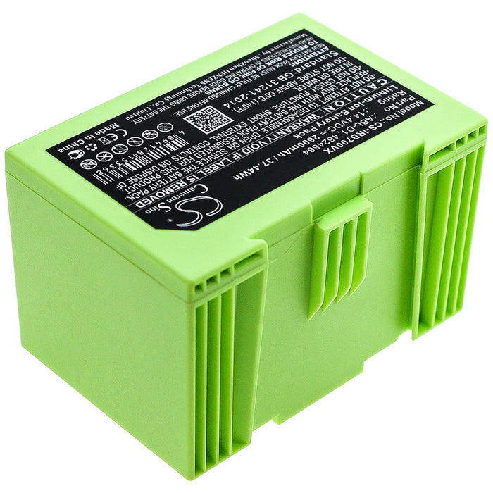 Irobot 7150 i31502F i8550 Roomba 5150 Roomba 7550 Roomba e5 Roomba e5150 Roomba e515020 Roomba e5152 Roomba e5154 R 2600mAh Vacuum Replacement Battery-2