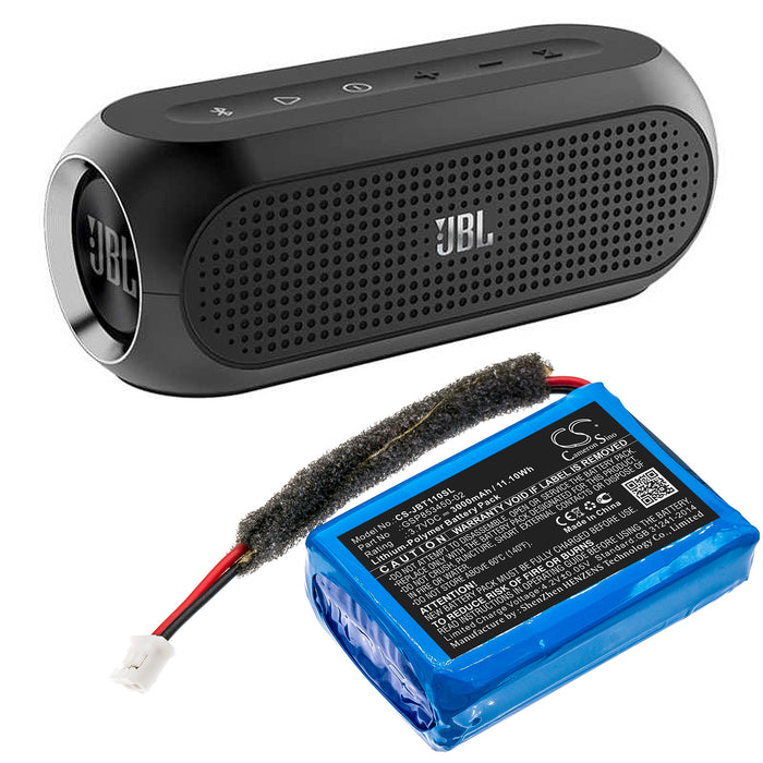 JBL Turbo Speaker Replacement Battery-6