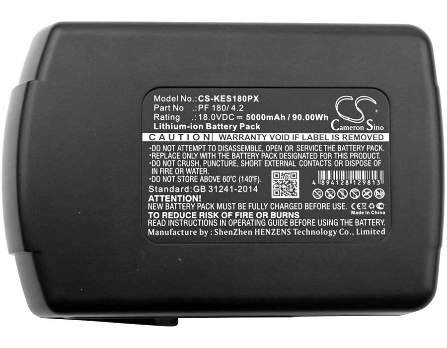 Kress 180 AFB 5000mAh Replacement Battery-5