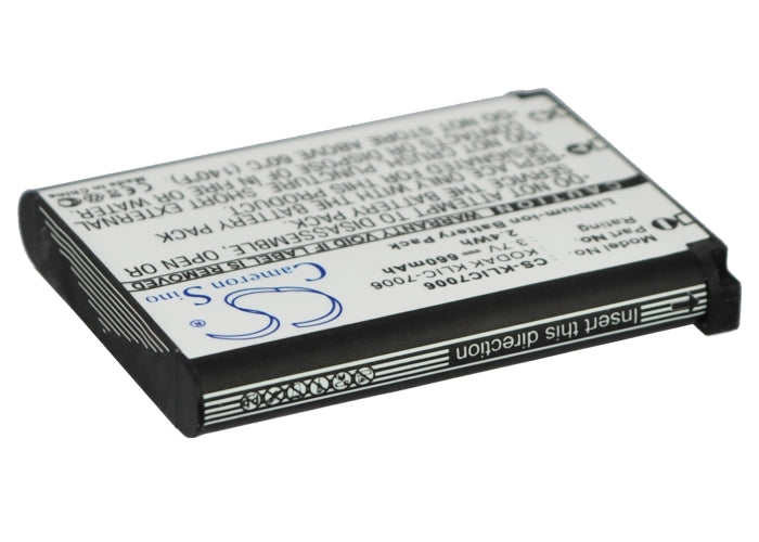Kodak EasyShare M200 EasyShare M215 EasyShare M22 EasyShare M23 EasyShare M52 EasyShare M522 Easyshare M530 EasyShare M531  Camera Replacement Battery-2
