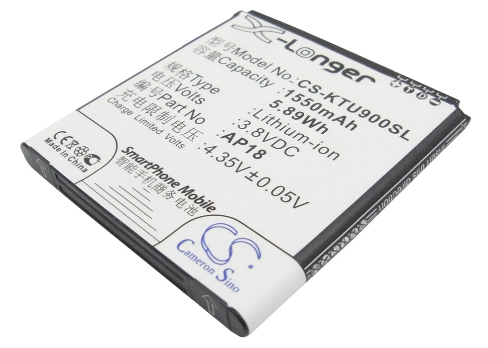 K-Touch U9 Replacement Battery-main