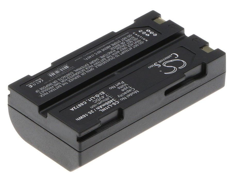 Techcell PR122DG 3400mAh Replacement Battery-2