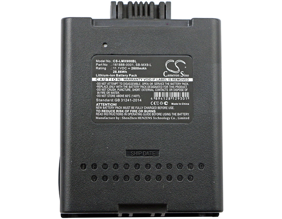 LXE FC3 MX9 MX9380 MX9381 MX9A1B1B1F1A0US  2600mAh Replacement Battery-3