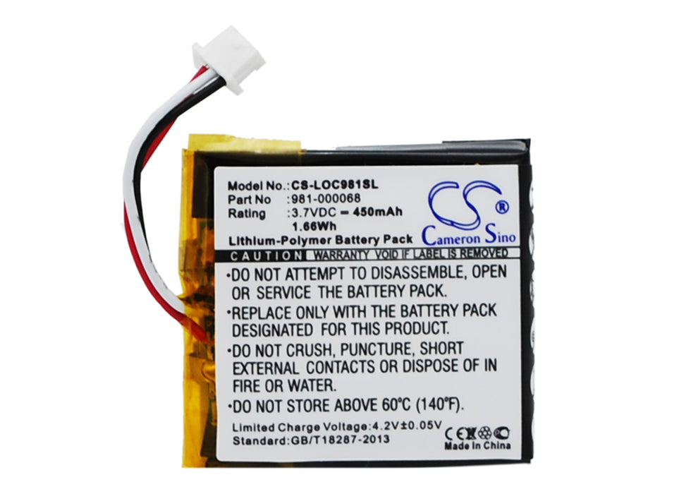 Logitech 981-000068 981-000069 981-000070 98100008 Replacement Battery-main