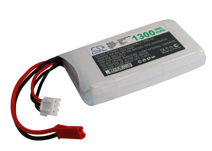 RC CS-LP1302C30RT 1300mAh Train Replacement Battery-2