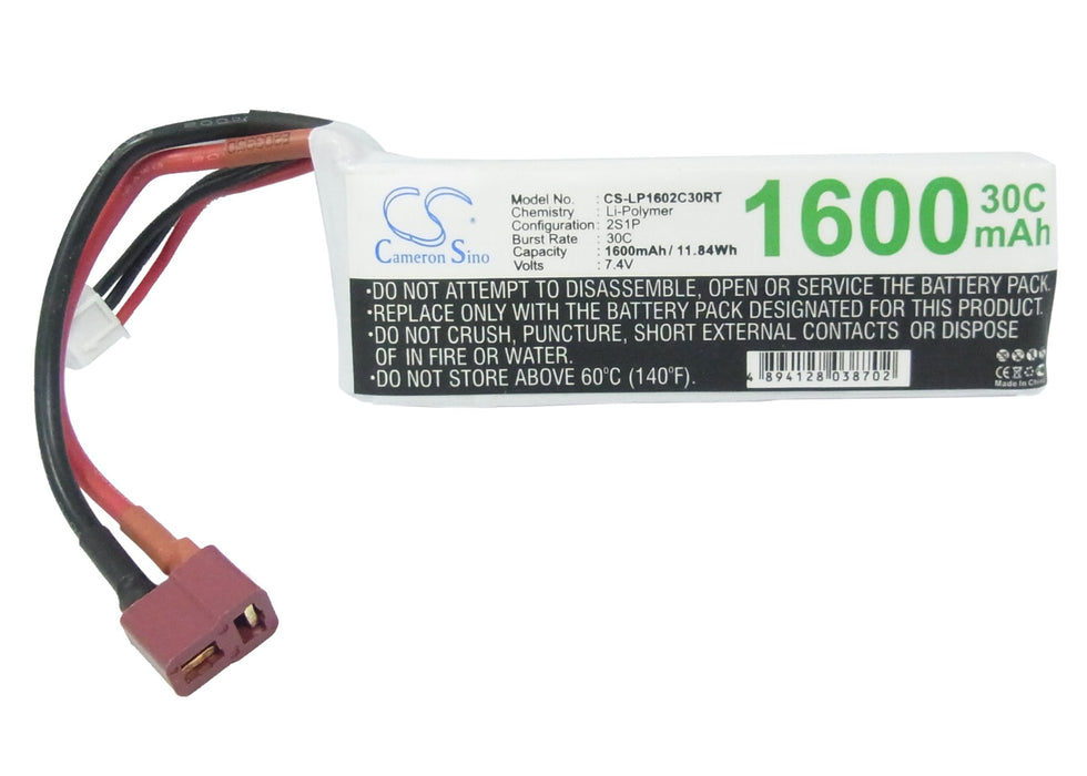 RC CS-LP1602C30RT 1600mAh Plane Replacement Battery-5