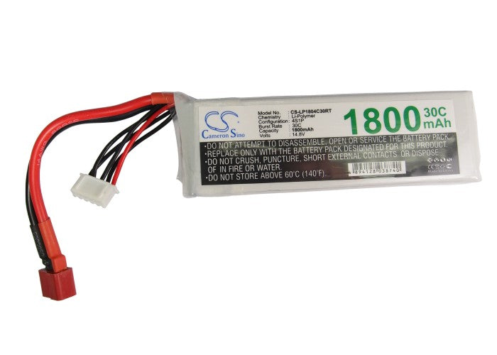 RC CS-LP1804C30RT 1800mAh Tank Replacement Battery-3