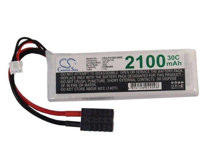 RC CS-LP2102C30R2 2100mAh Train Replacement Battery-5