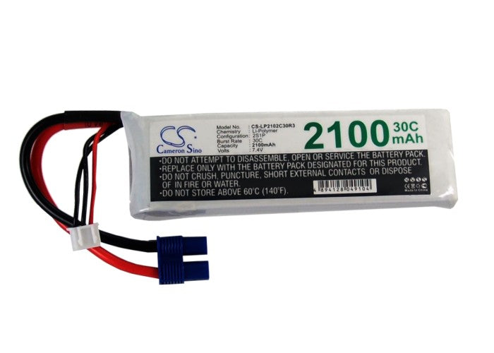 RC CS-LP2102C30R3 2100mAh Car Replacement Battery-5