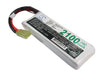 RC CS-LP2102C30R6 2100mAh Train Replacement Battery-2