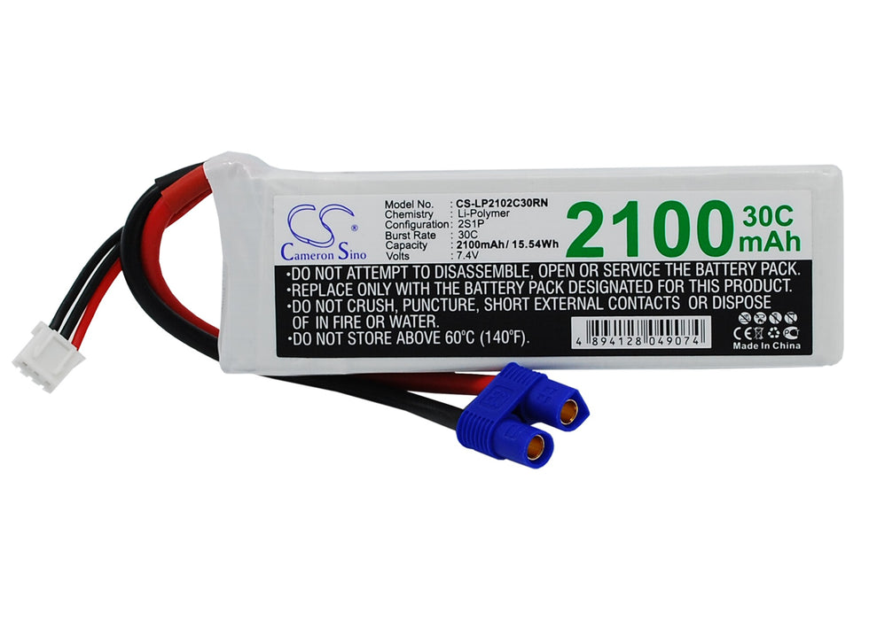 RC CS-LP2102C30RN 2100mAh FPV Replacement Battery-5